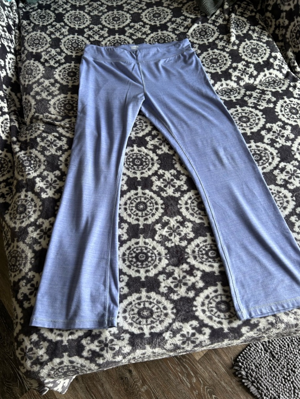 Lands' End light purple Pull-On Lounge Pants